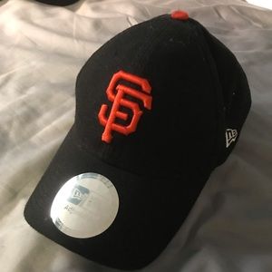 New Era San Francisco Giants Adjustable Black Cap